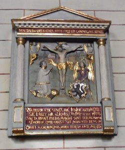 Paderborn - Busdorfkirche - Epitaph Johannes Kather