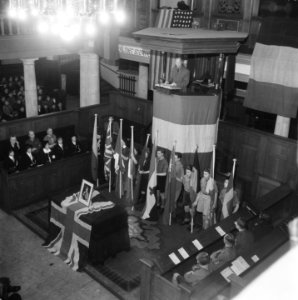 Padvindersherdenking t.g.v. de geboortedag van Lord Robert Baden Powell in de Ev, Bestanddeelnr 901-5048