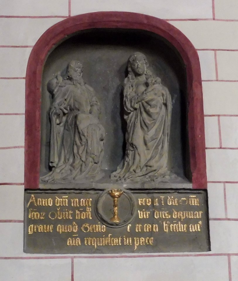 Paderborn - Busdorfkirche - Epitaph Depmar Grave