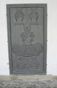 Paderborn - Dom - Grabplatte Franz Caspar Philipp von Haxthausen