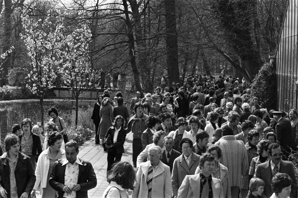 Paasdrukte op Keukenhof, Bestanddeelnr 928-5285