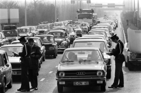 Paasdrukte bij grensovergang Bergh, Bestanddeelnr 928-5259