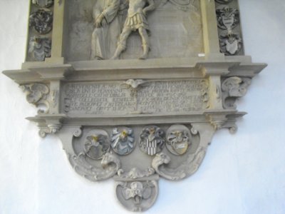 Paderborn - Dom - Epitaph Hermann von Spiegel (2)