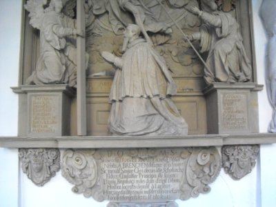 Paderborn - Dom - Epitaph Bernhard Georg von Brenken (2)