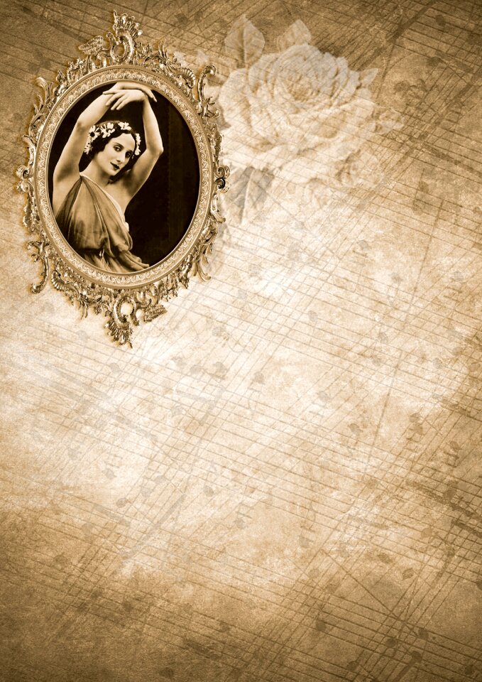 Background romantic decoration