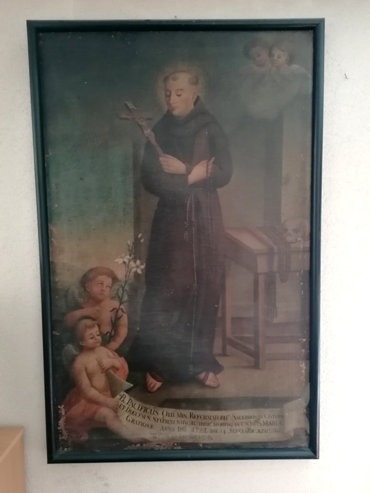 Pacificus of San Severino - Franciscan monastery in Kobylin Poland anonymous painter