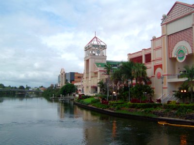 Pacific Fair and creek photo