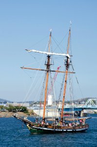 Pacific Swift schooner at Victoria Harbour