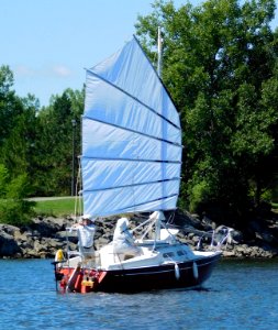 Paceship PY 23 sailboat Woodpecker 2278