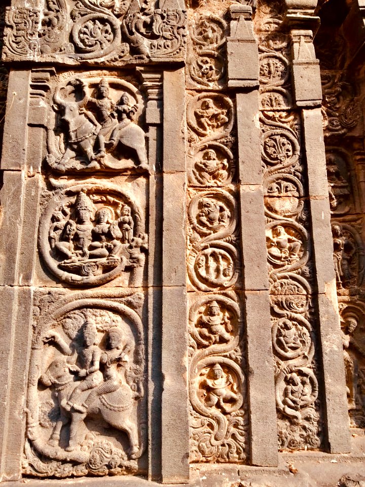 Pachala Someshwara Temple relief