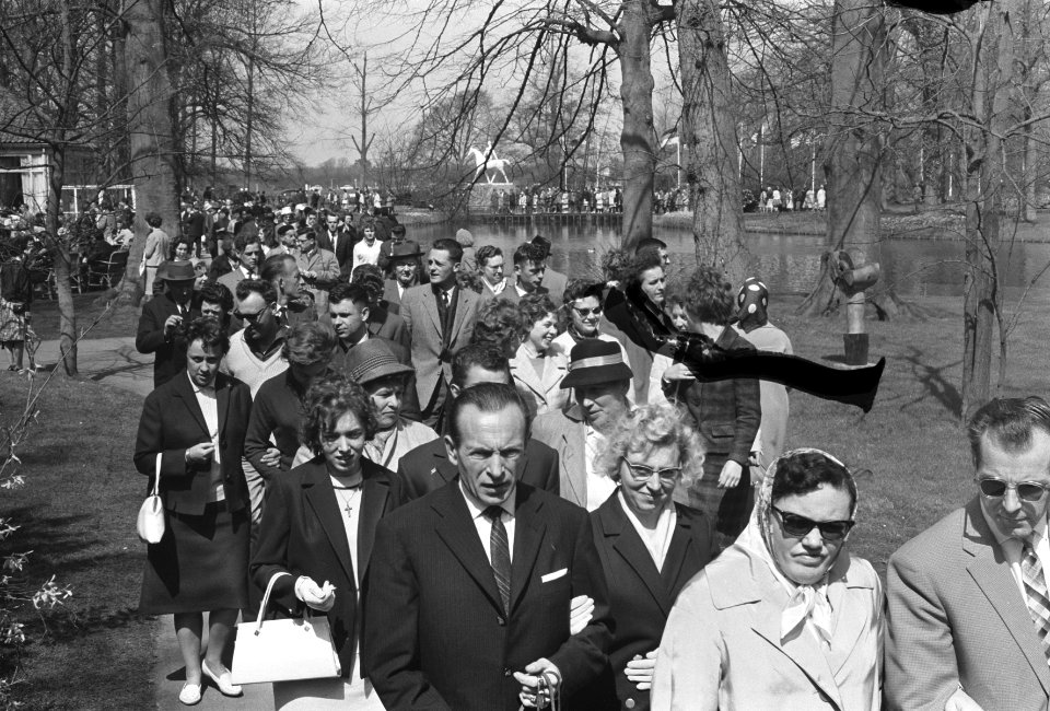 Paasdrukte op de Keukenhof te Lisse, Bestanddeelnr 913-7996