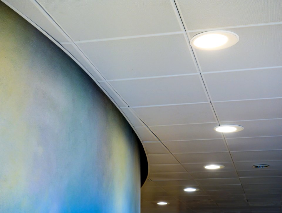 Outside auditorium The Egg - NÄL hospital