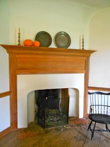 P Hall 1st floor fireplace