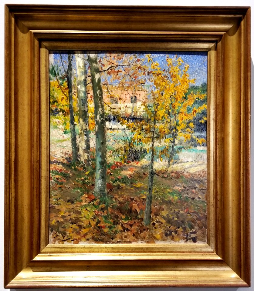 Outono (1918) by José Malhoa