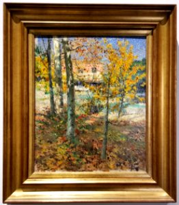 Outono (1918) by José Malhoa