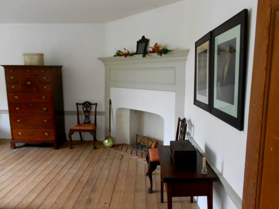 P Hall upper floor fireplace