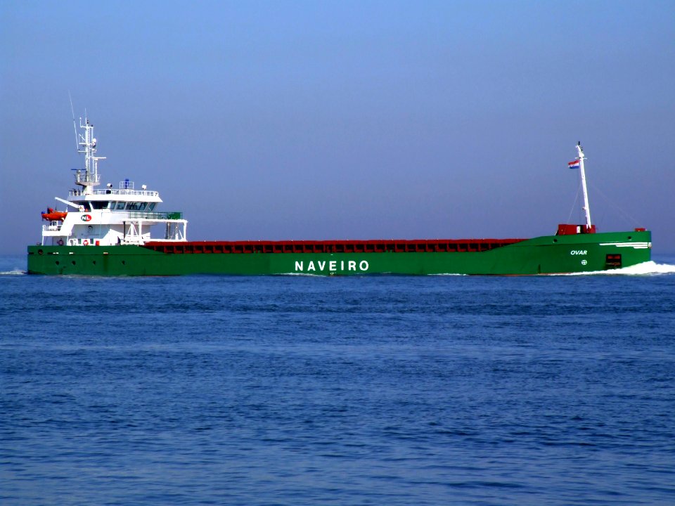 Ovar p1 approaching Port of Rotterdam