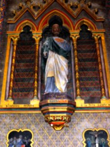 Ourville-en-Caux (Seine-Mar.) église Notre-Dame-de-l'Assomption, statue (02) Saint Joseph