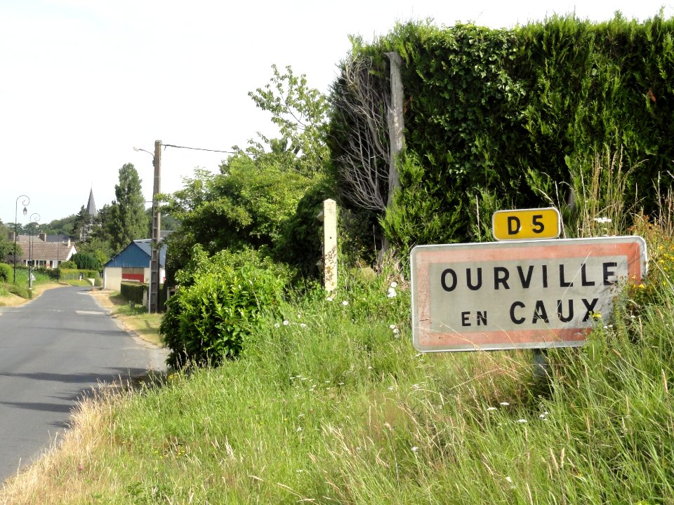 Ourville-en-Caux (Seine-Mar.) entrée