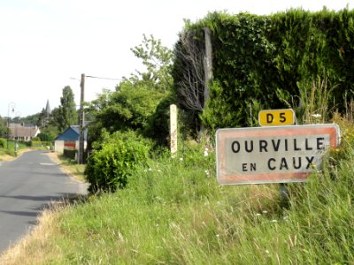 Ourville-en-Caux (Seine-Mar.) entrée