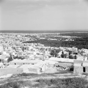 Overzicht van de stad Damascus, Bestanddeelnr 255-5818