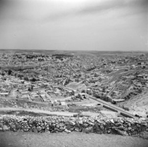 Overzicht van de stad Amman, Bestanddeelnr 255-5026