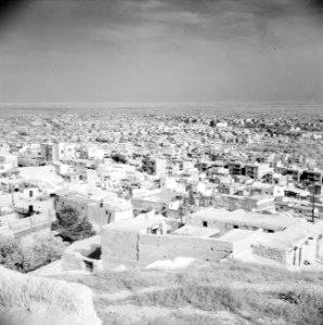Overzicht van de stad Damascus, Bestanddeelnr 255-5821