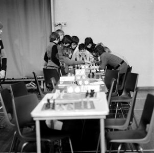Overzicht van de toernooiruimte, Bestanddeelnr 926-9148