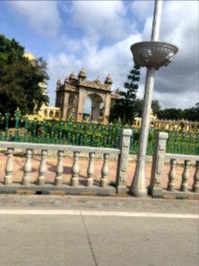 Outside Mysore Palace photo