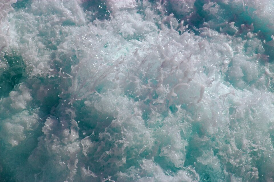 Splash nature blue