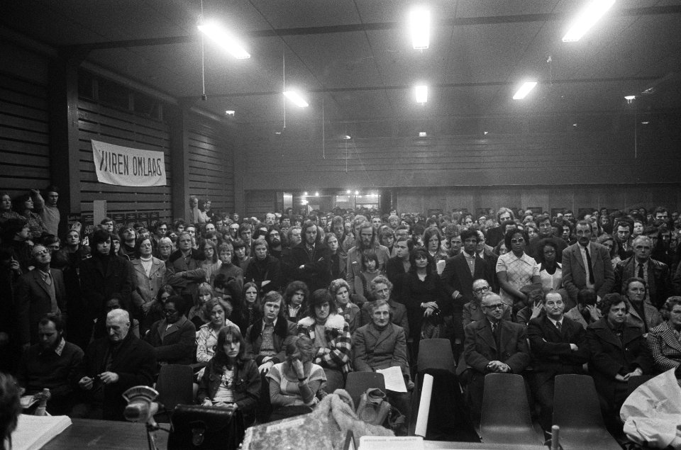 Overzicht van de zaal, Bestanddeelnr 927-0121