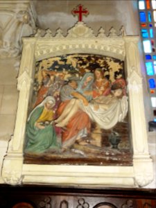 Ourville-en-Caux (Seine-Mar.) église, chemin de croix station 14