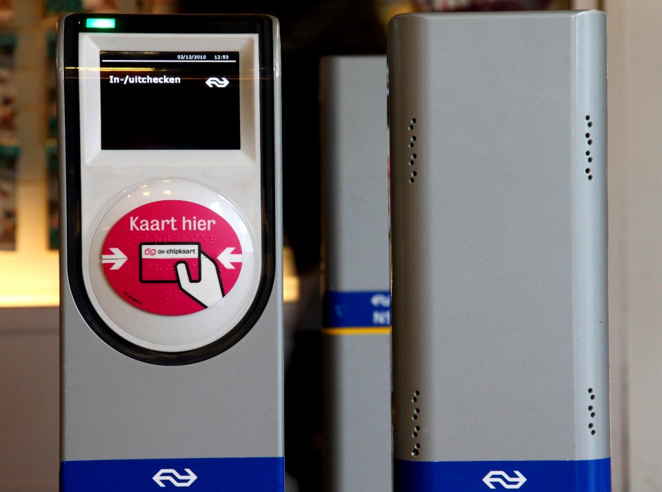 OV-Chipkaart station Utrecht Centraal