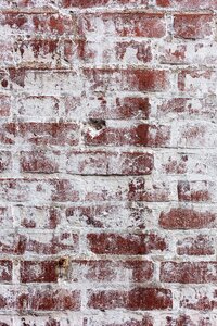 Brick wall red construction photo