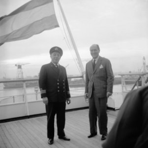 Overdracht van Willem Ruys aan Italiaanse rederij, de nieuwe naam Achille Roma ,, Bestanddeelnr 917-3099
