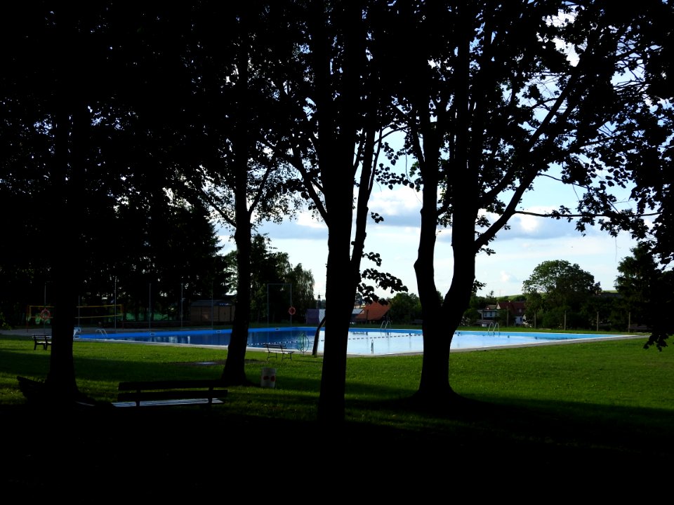 Outdoor swimming pool Liebschütz Remptendorf 1