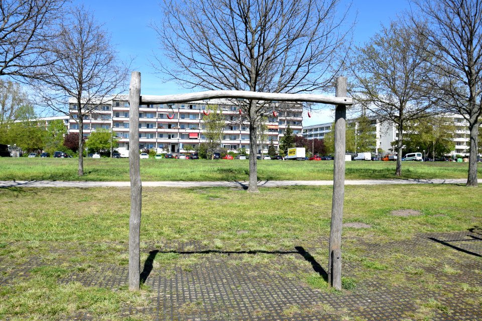 Outdoor-Fitness in Berlin-Marzahn (Ringe) an der Neue Wuhle