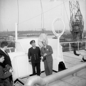 Overdracht van Willem Ruys aan Italiaanse rederij, de nieuwe naam Achille Roma ,, Bestanddeelnr 917-3097