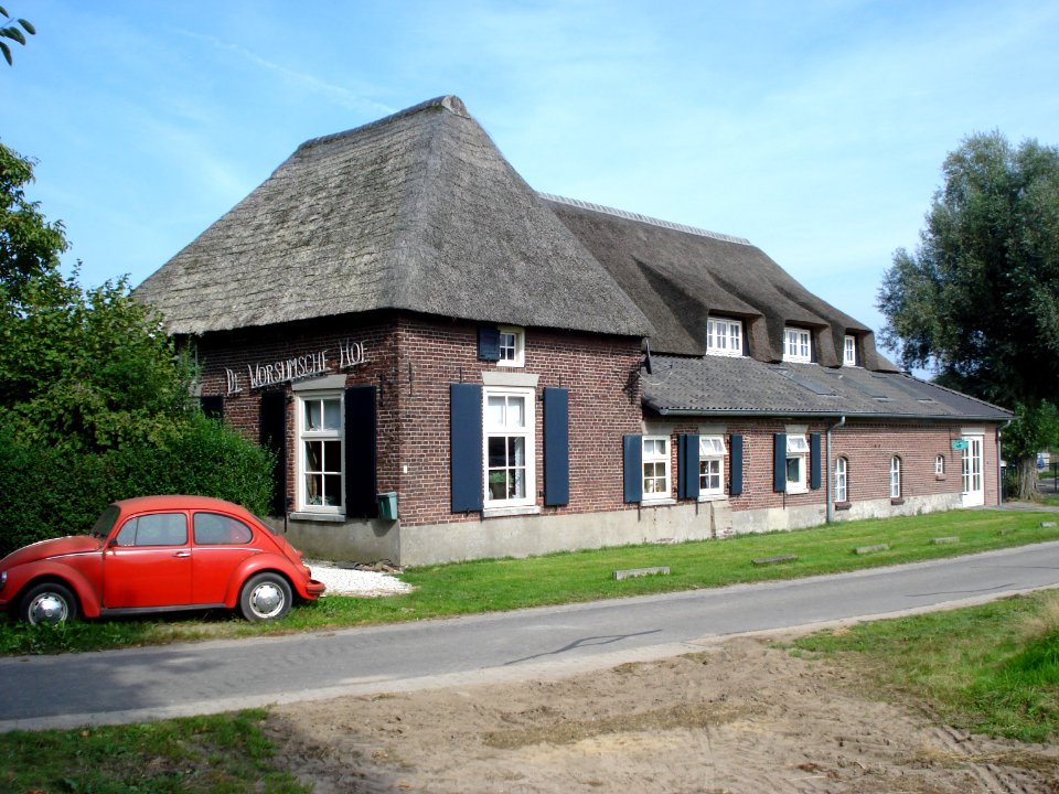 Overasselt (Gld, NL), boerderij, rieten dak