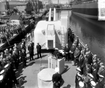 Overdracht onderzeebootjager Noord Brabant Vlissingen, Bestanddeelnr 907-1644