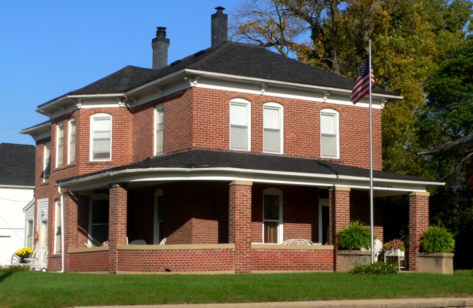 Oversen house (Sioux City) from SE 1