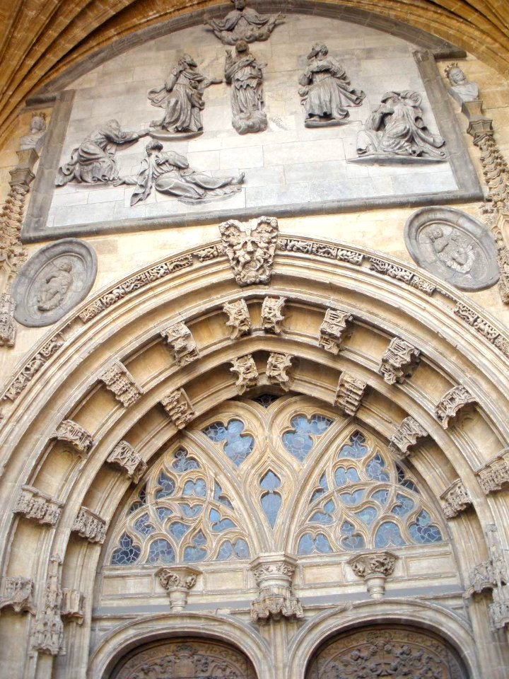 Oviedo - Catedral, portada principal 4