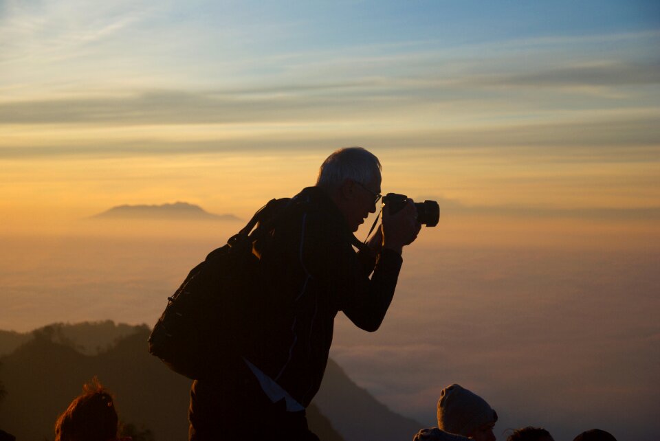 Photography equipment outdoors