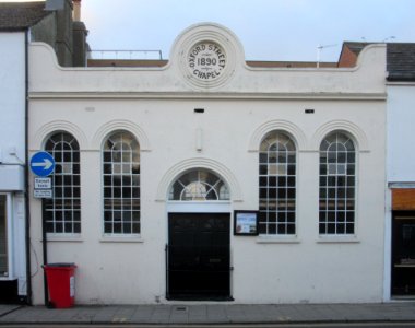 Oxford Street Chapel (Church of Christ), 11 Oxford Street, Brighton (March 2016)