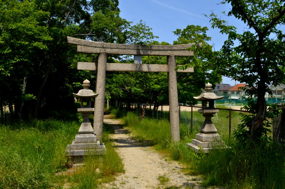 Oyosami-jinja, minami-torii