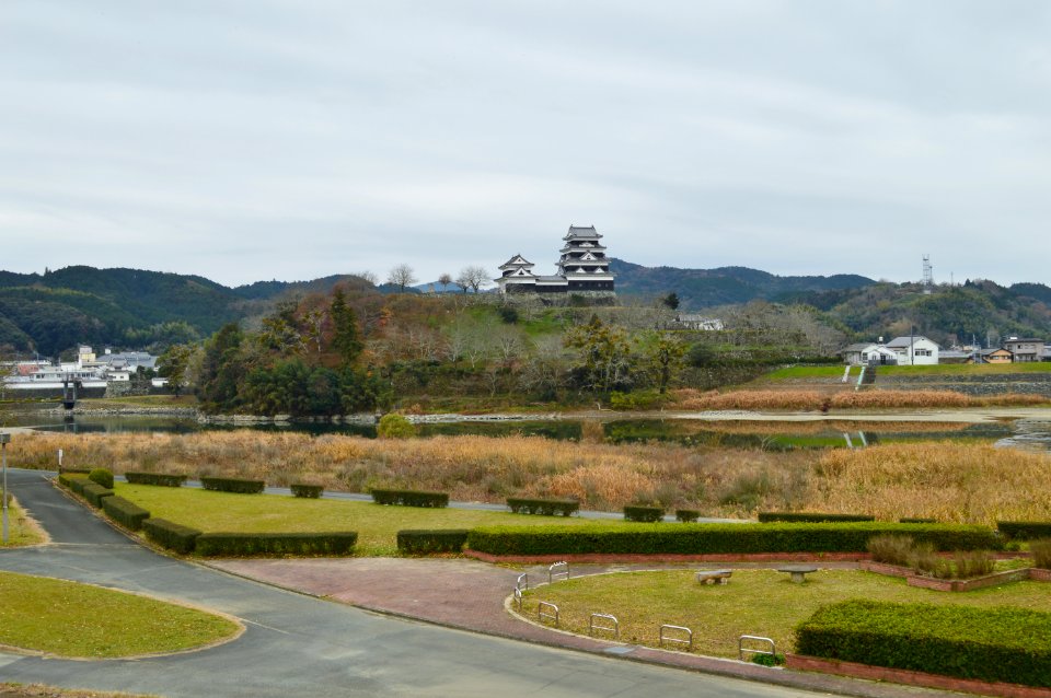 Ozu Castle, enkei