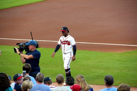 Ozzie Albies Sept 18, 2018 5