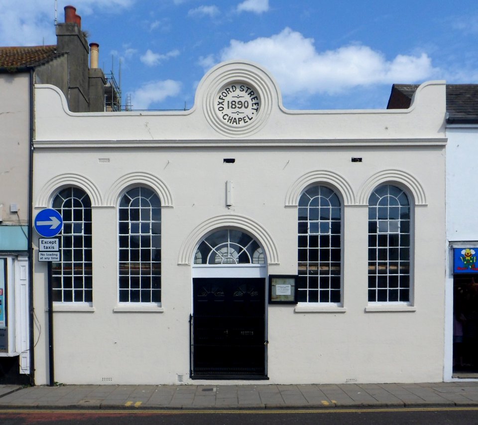 Oxford Street Chapel (Church of Christ), 11 Oxford Street, Brighton (August 2013)