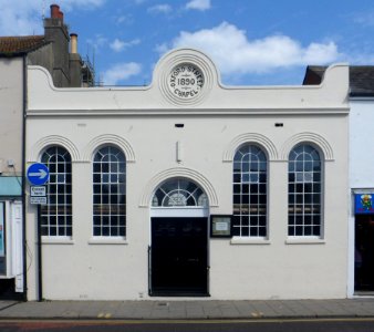 Oxford Street Chapel (Church of Christ), 11 Oxford Street, Brighton (August 2013)