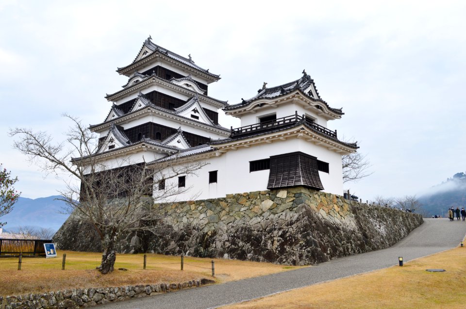 Ozu Castle, tenshu-2